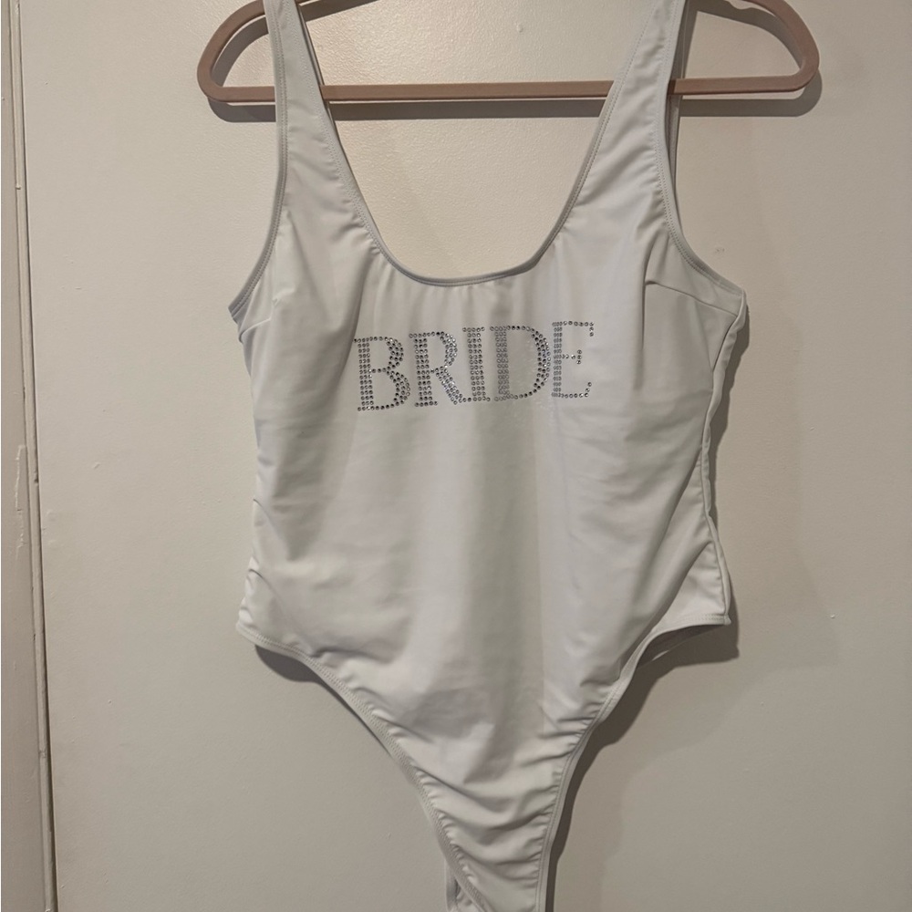 Missguided White Swimsuit